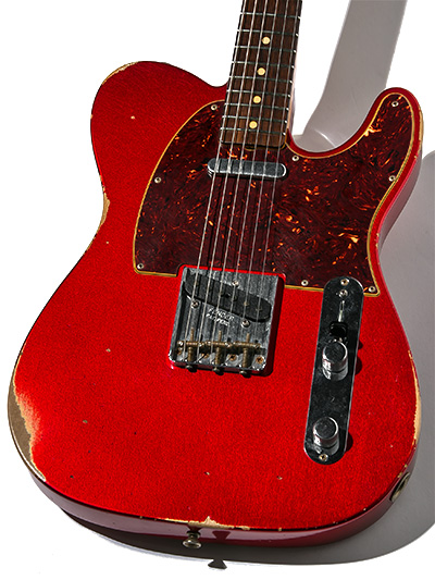 Fender Custom Shop 2017 NAMM Show Limited Edition 1963 Telecaster Relic Candy Apple Red(CAR)