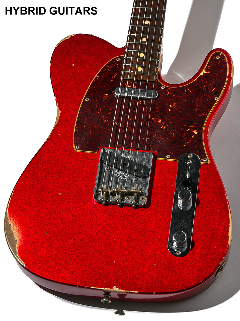 Fender Custom Shop 2017 NAMM Show Limited Edition 1963 Telecaster Relic Candy Apple Red(CAR) 3