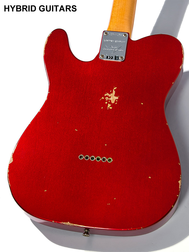 Fender Custom Shop 2017 NAMM Show Limited Edition 1963 Telecaster Relic Candy Apple Red(CAR) 4