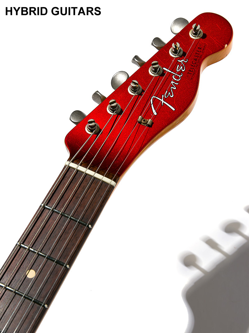 Fender Custom Shop 2017 NAMM Show Limited Edition 1963 Telecaster Relic Candy Apple Red(CAR) 5