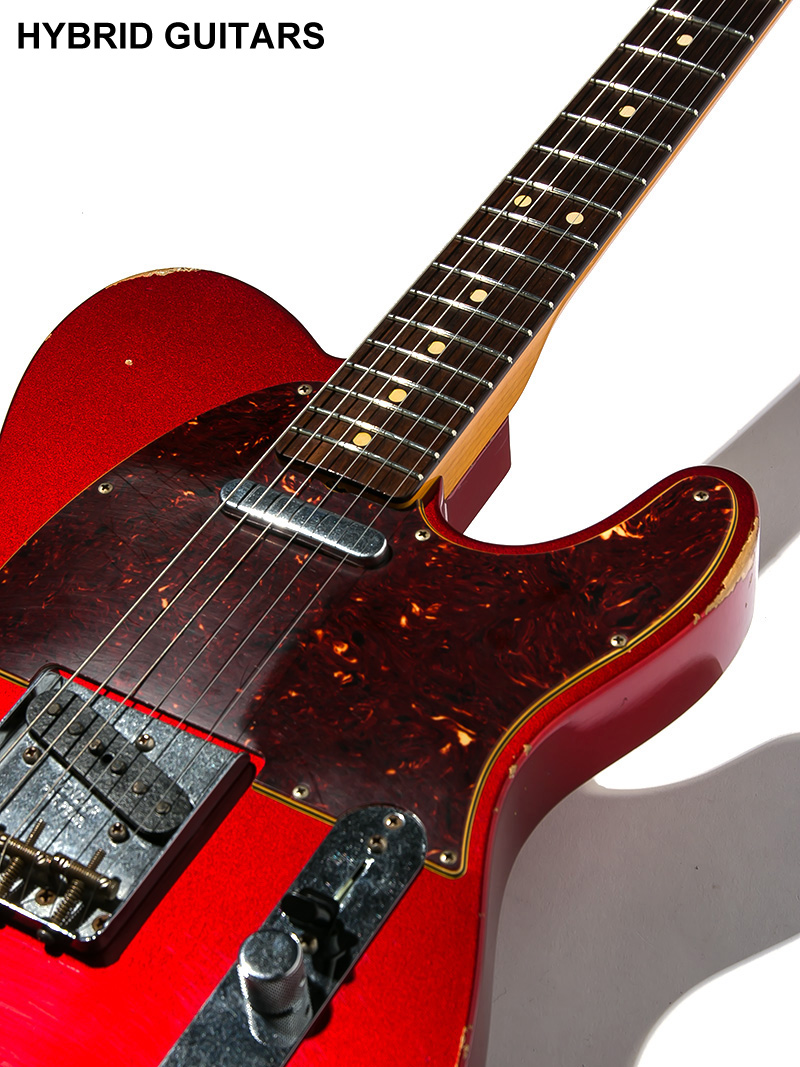 Fender Custom Shop 2017 NAMM Show Limited Edition 1963 Telecaster Relic Candy Apple Red(CAR) 9