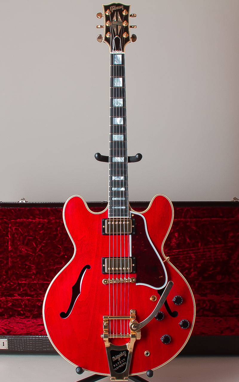 Gibson Memphis ES-355 Limited Edition Bigsby Antique Cherry 2015 1