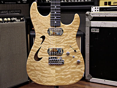 T's Guitars DST-22 Hollow Drop Top 
