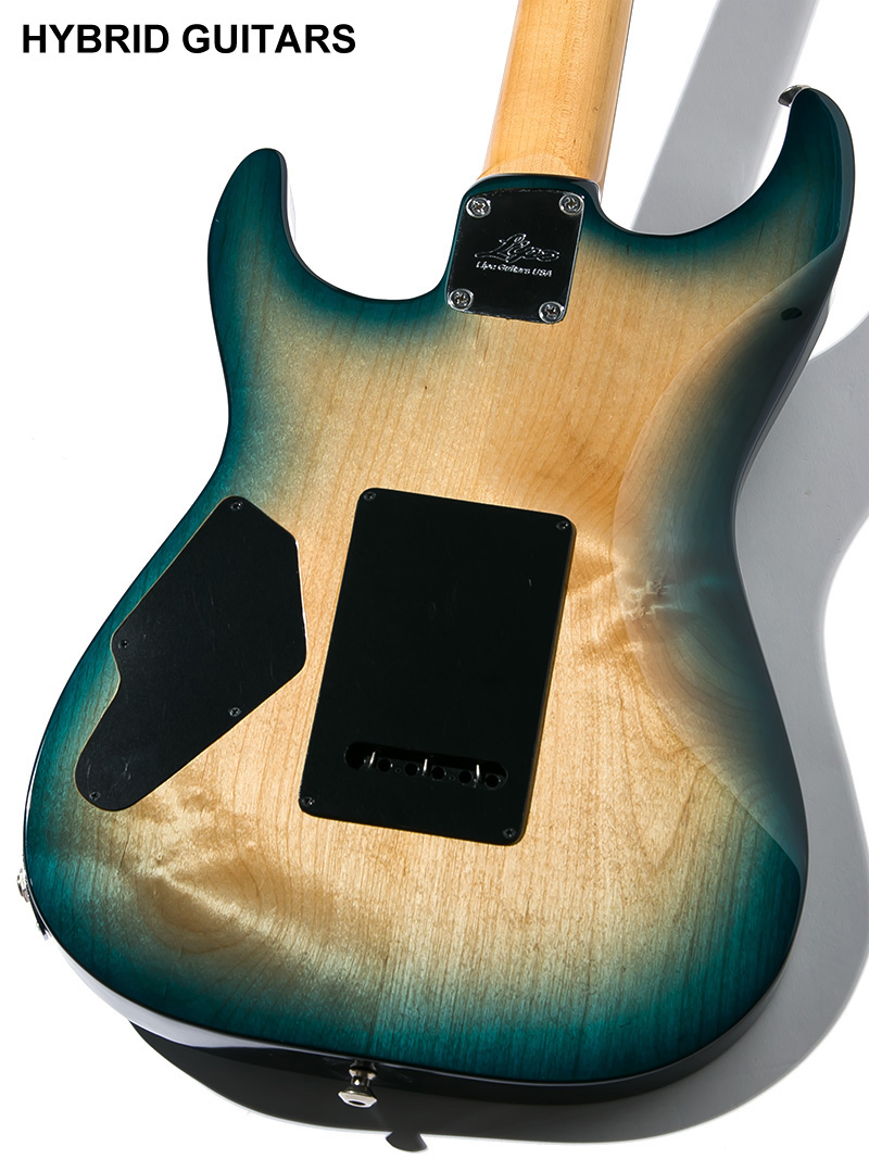 Lipe Guitars Virtuoso Quilt Trans Blue Burst 4