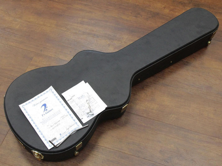 T's Guitars Arc-Standard VS100N Flame Arctic Blue 9