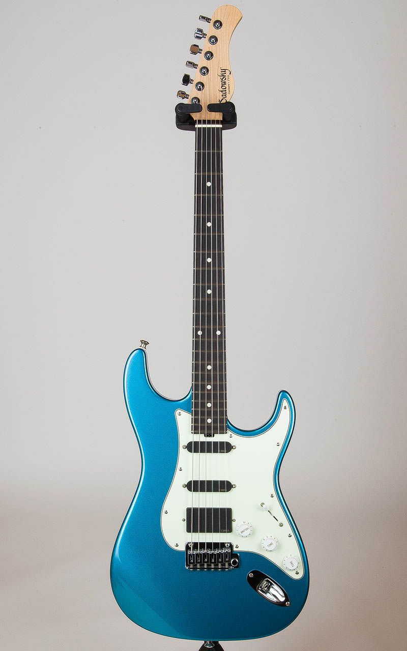 Sadowsky TYO Modern Edge Strat EMG Lake Placid Blue 1