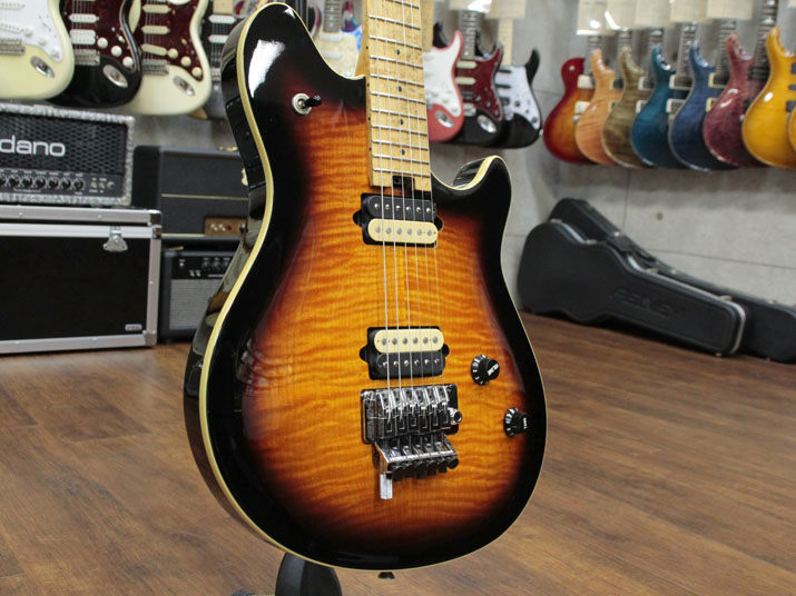 PEAVEY USA EVH Wolfgang Flame Top Tobacco Sunburst 12