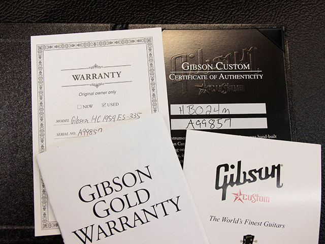 Gibson Custom Shop ES-335 '59 Reissue VOS 5
