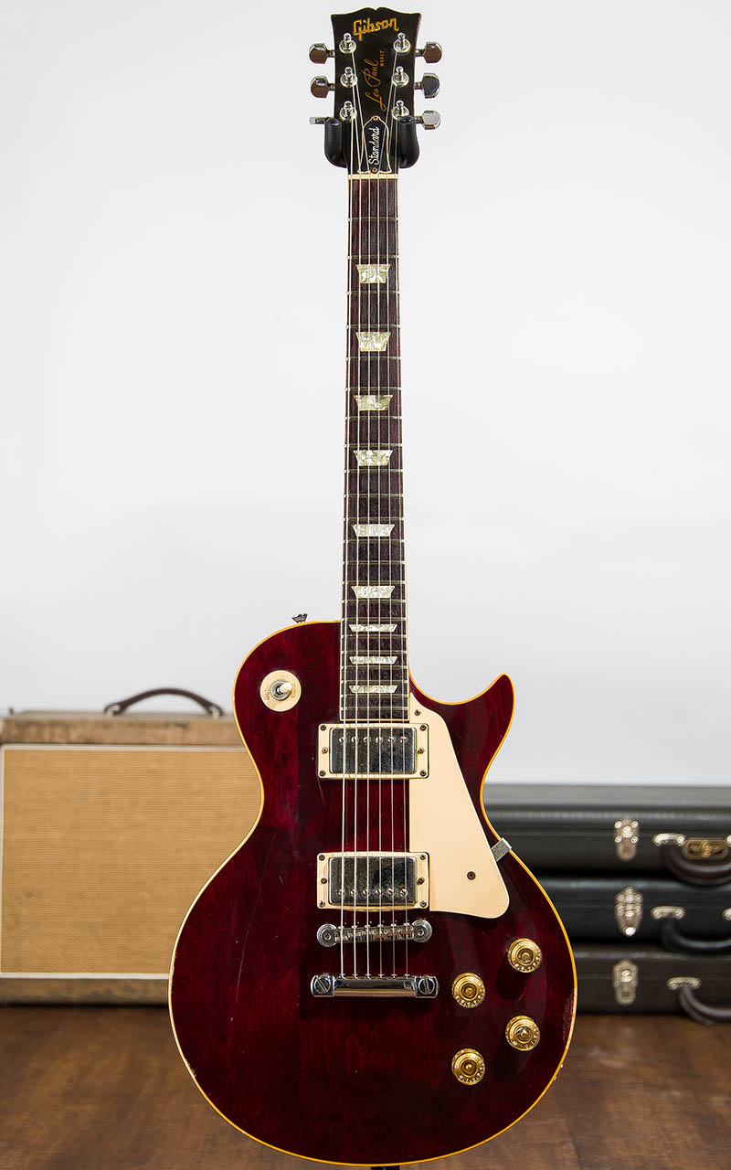 Gibson USA Les Paul Standard 1982 Wine Red 1
