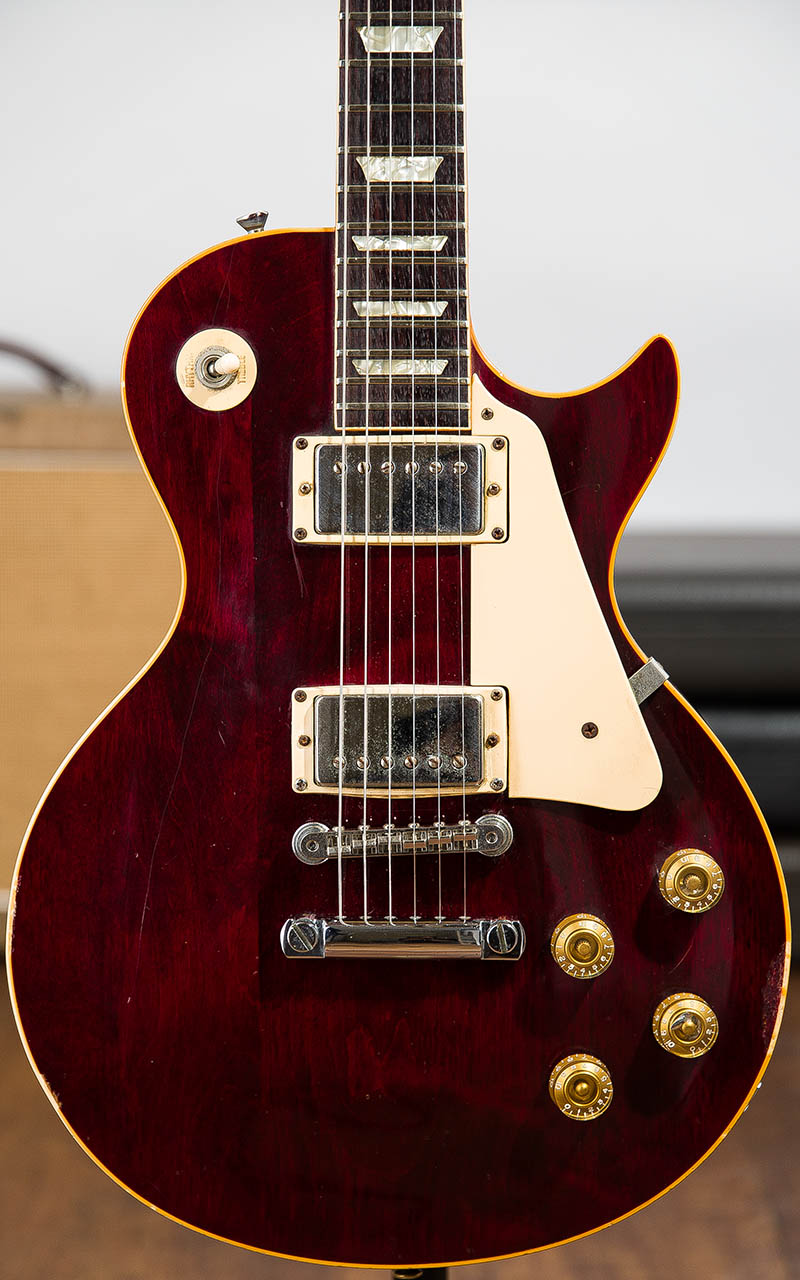 Gibson USA Les Paul Standard 1982 Wine Red 3