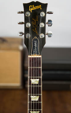 Gibson USA Les Paul Standard 1982 Wine Red ヘッド正面 サムネイル