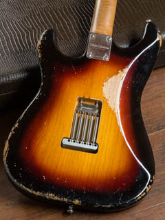 Xotic XSC-1 3-Tone Burst Medium Aged ボディー裏面 サムネイル