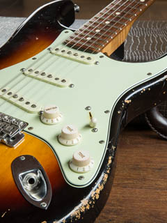 Xotic XSC-1 3-Tone Burst Medium Aged 指板 サムネイル