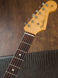 Fender Custom Shop MBS 61 Stratocaster Relic White Blonde Master Built by Greg Fessler ヘッド正面 サムネイル
