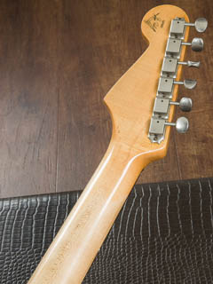 Fender Custom Shop MBS 61 Stratocaster Relic White Blonde Master Built by Greg Fessler ヘッド裏面 サムネイル