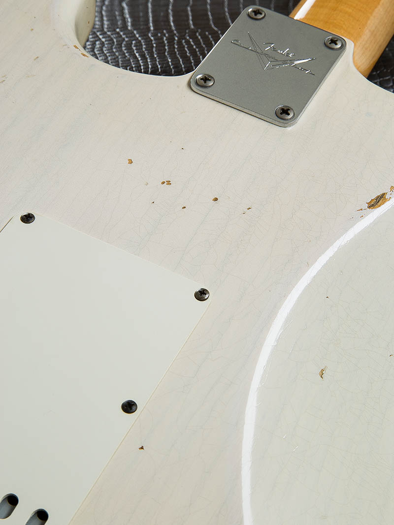 Fender Custom Shop MBS 61 Stratocaster Relic White Blonde Master Built by Greg Fessler 9