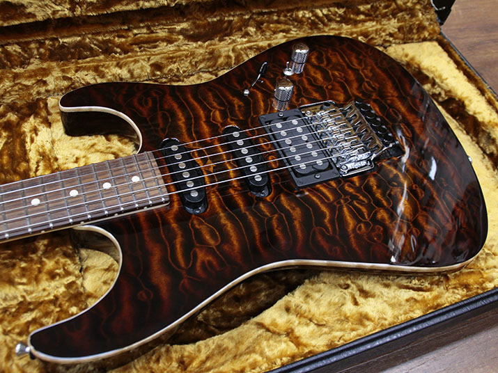 Tom Anderson Drop Top Burnished Orange Burst 3