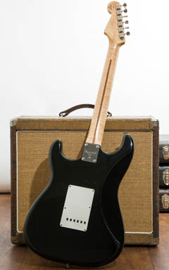 Fender Custom Shop MBS Eric Clapton Stratocaster Blackie Flame Maple Neck Master Built by Art Esparza 全体裏面 サムネイル