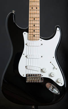 Fender Custom Shop MBS Eric Clapton Stratocaster Blackie Flame Maple Neck Master Built by Art Esparza ボディー正面 サムネイル
