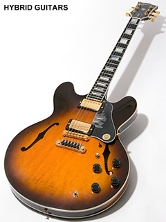 Gibson ES-347S Sunburst 1989 全体正面 サムネイル