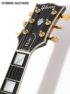 Gibson ES-347S Sunburst 1989 ヘッド正面 サムネイル