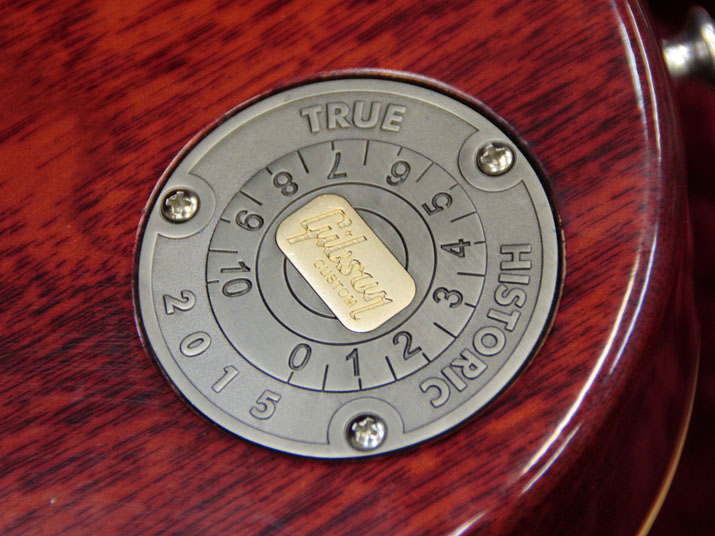 Gibson Custom Shop True Historic 1960 Les Paul Standard Reissue Vintage Cherry Burst 2015 8