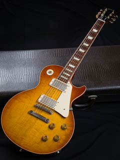 Gibson Custom Shop Historic Collection 1958 Les Paul Standard Reissue Figured VOS Push/Pull 2012 全体正面 サムネイル
