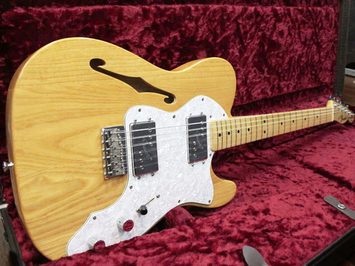 Fender Mexico Telecaster Thinline Natural 1