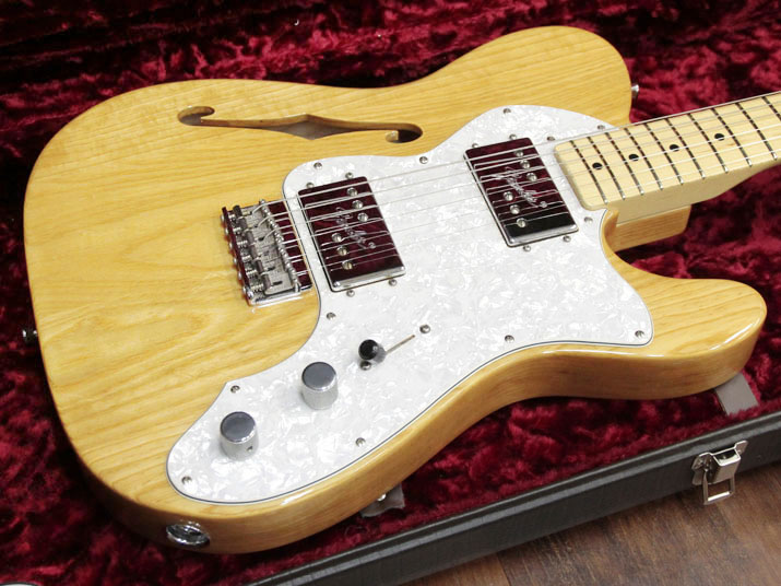 Fender Mexico Telecaster Thinline Natural 2