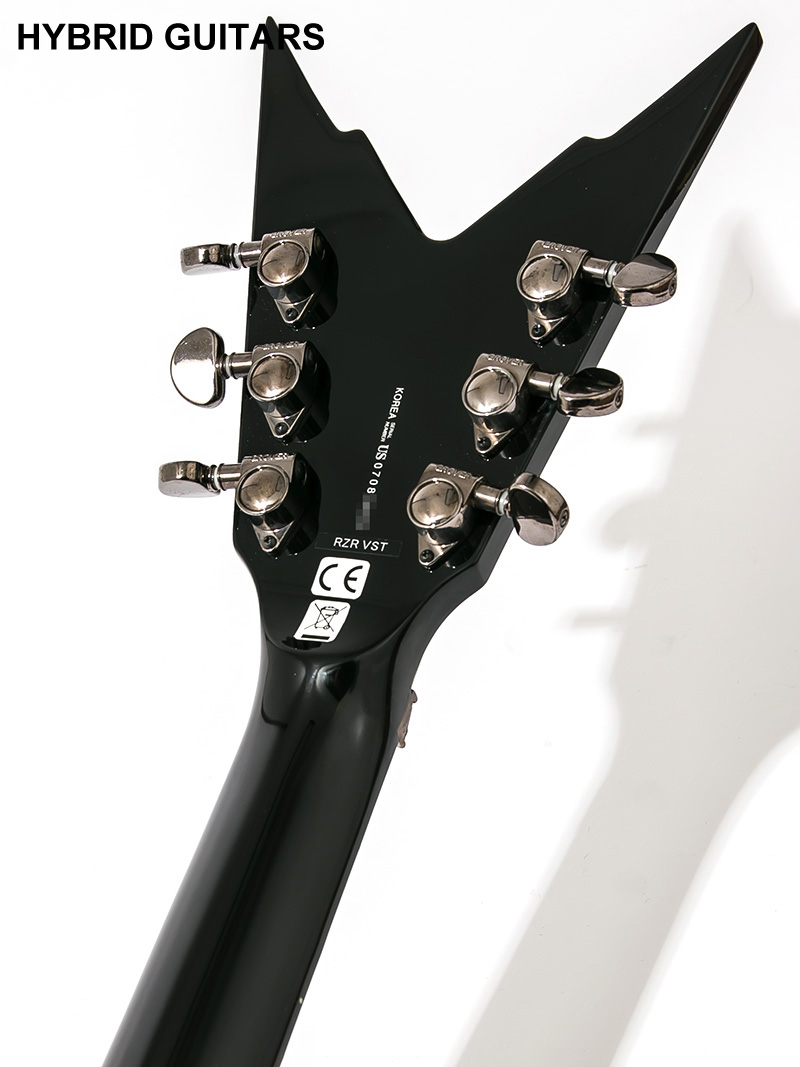 DEAN DIME Razorback V Standard Black 8