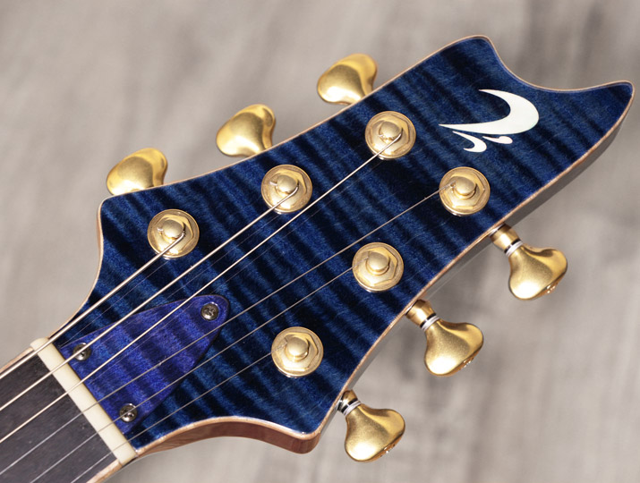T's Guitars Arc-STD24 VS100N 5A Flame Arctic Blue 5