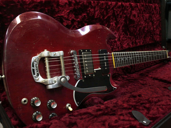 Greco SG Bigsby Cherry 1