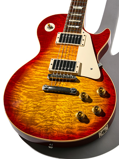 Gibson Custom Shop Historic Collection 1959 Les Paul Standard Reissue Heritage Cherry Sunburst Gloss Hard Rock Maple