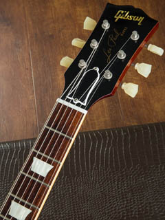Gibson Custom Shop True Historic 1958 Les Paul Standard Reissue Figured 2015 ヘッド正面 サムネイル