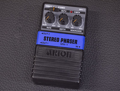 ARION SPH-1 stereo phaser グレーケース