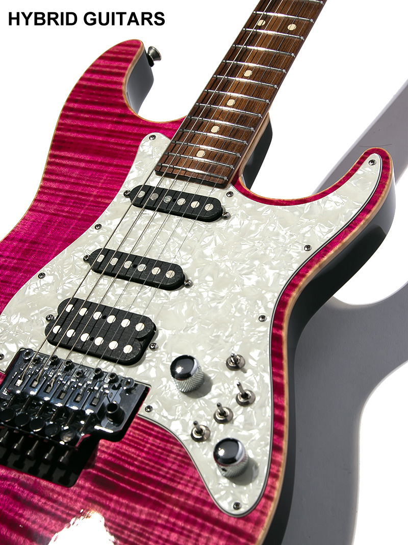 Tom Anderson Drop Top Classic Cajun Magenta with Binding 2013 9