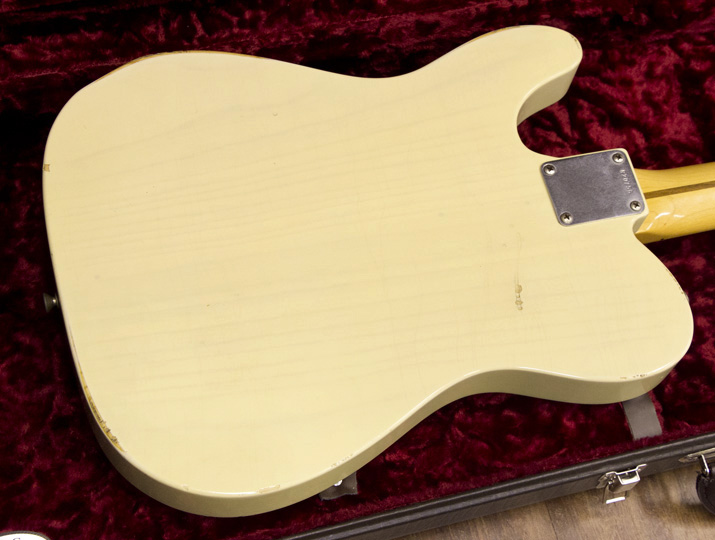 Fender Custom Shop 1959 ESQUIRE Relic Vintage Blonde Telecaster Conversion 4