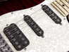 Tom Anderson Drop Top Classic 	Cajun Red to Dark Red Burst with Binding ヘッド正面 サムネイル