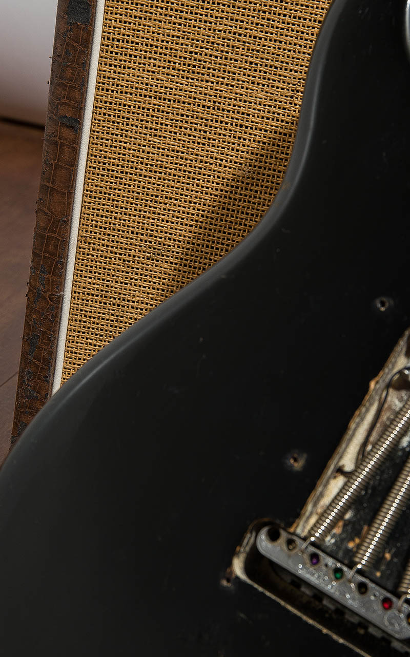 Fender USA Stratocaster Black 1975 11