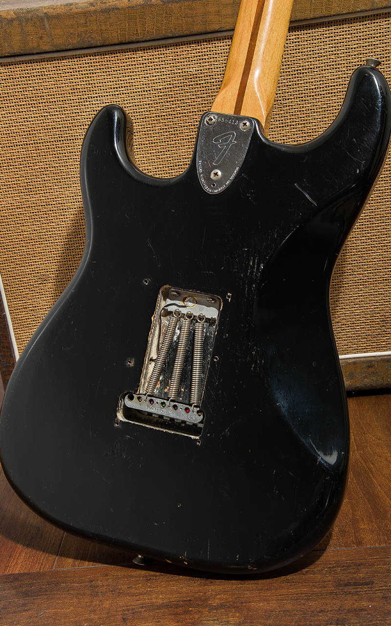 Fender USA Stratocaster Black 1975 4