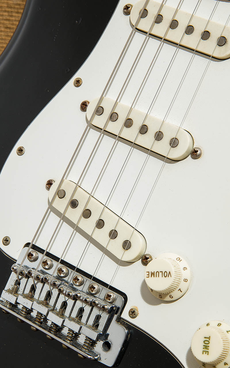 Fender USA Stratocaster Black 1975 8
