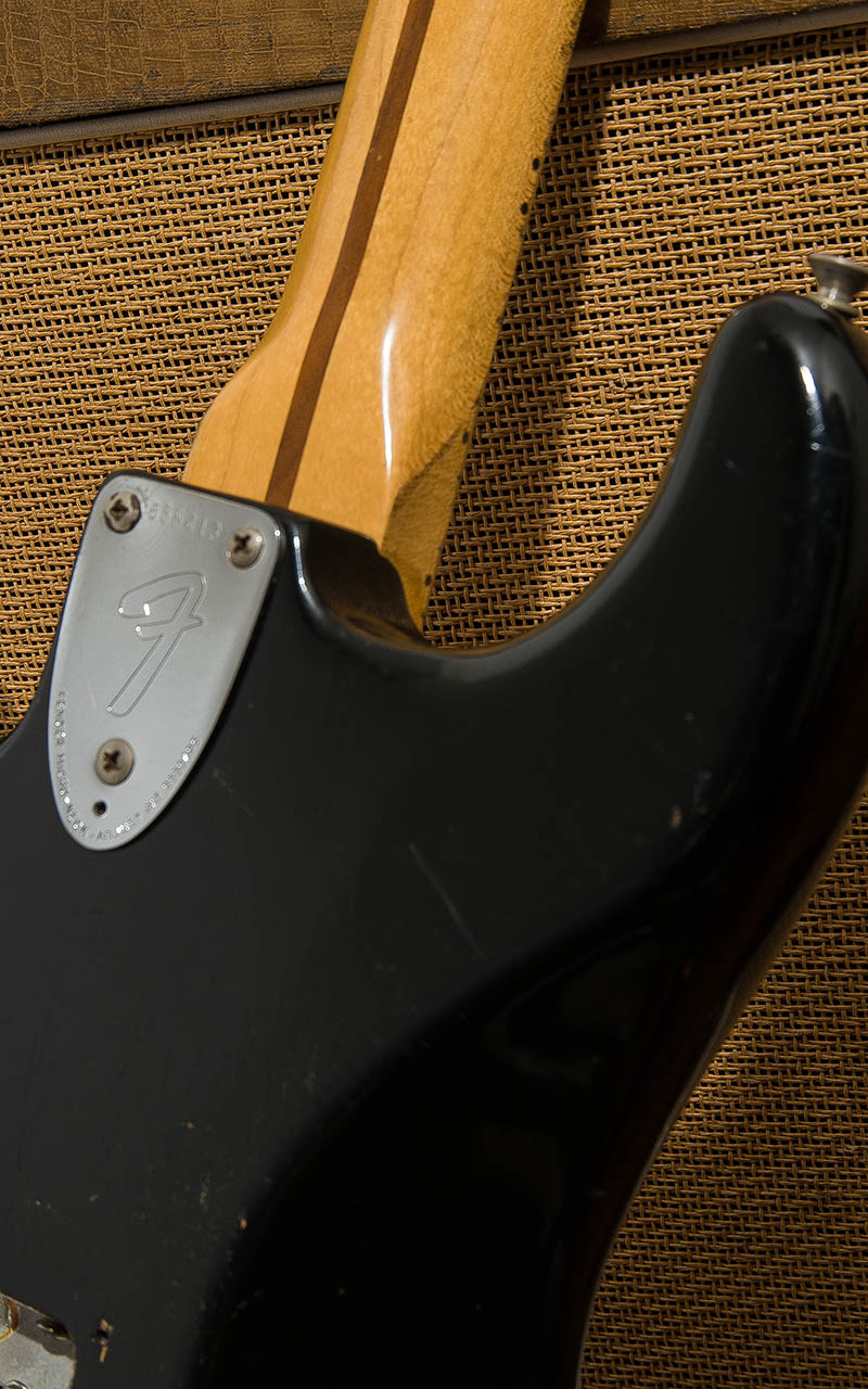 Fender USA Stratocaster Black 1975 9