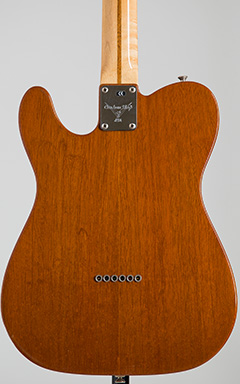 Fender Custom Shop MBS 1969 Telecaster Thinline Mahogany Master Built  by Louis Salgado ボディー裏面 サムネイル
