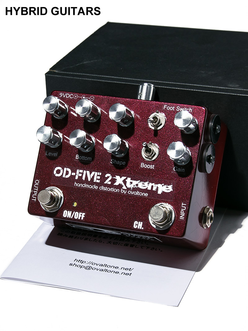 Ovaltone OD-Five 2 Xtreme Red Limited Version 中古｜ギター買取の