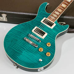 b3 Fire Flame Maple Trans Turquoise ボディー正面 サムネイル