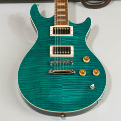 b3 Fire Flame Maple Trans Turquoise 指板 サムネイル