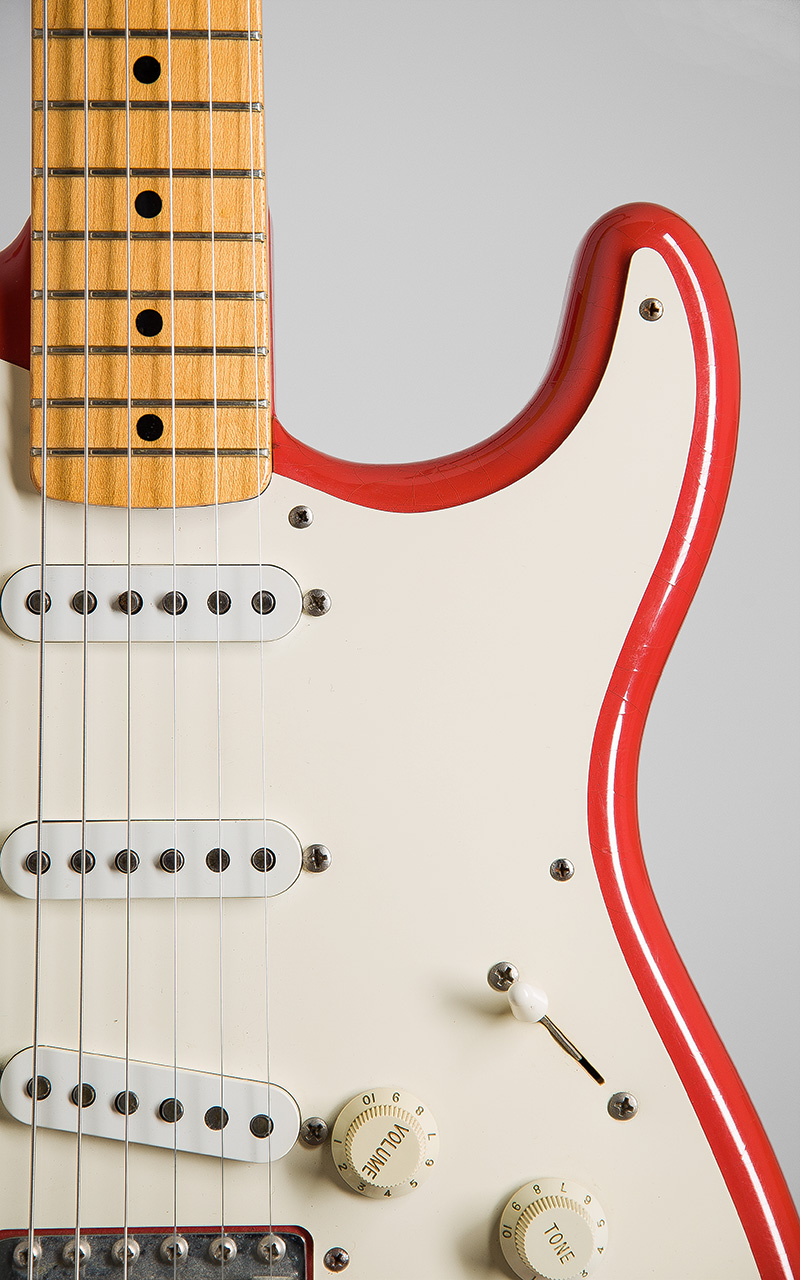 Fender Custom Shop 1956 Stratocaster Closet Classic John Cruz JCQA Fiesta Red  10
