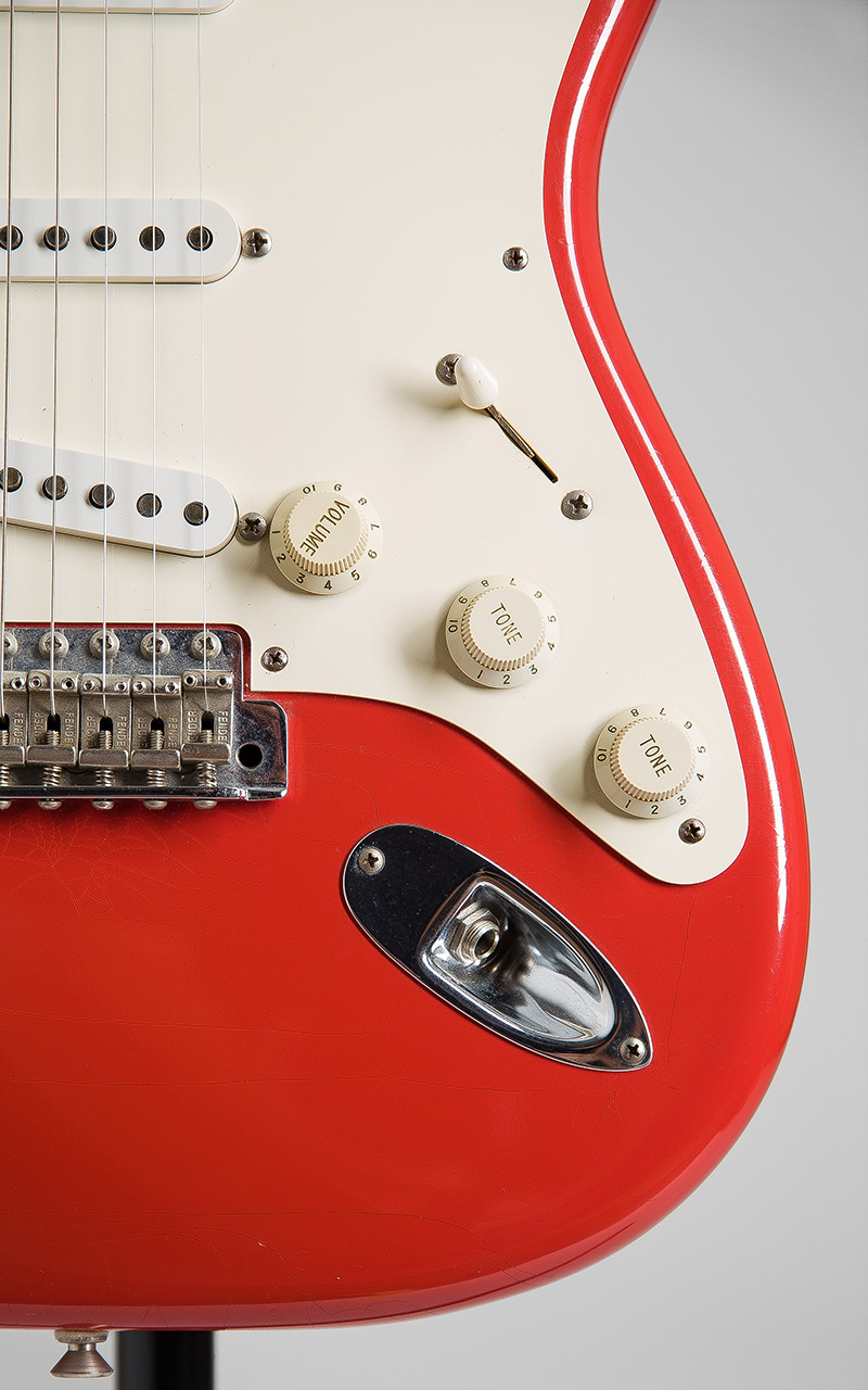 Fender Custom Shop 1956 Stratocaster Closet Classic John Cruz JCQA Fiesta Red  12