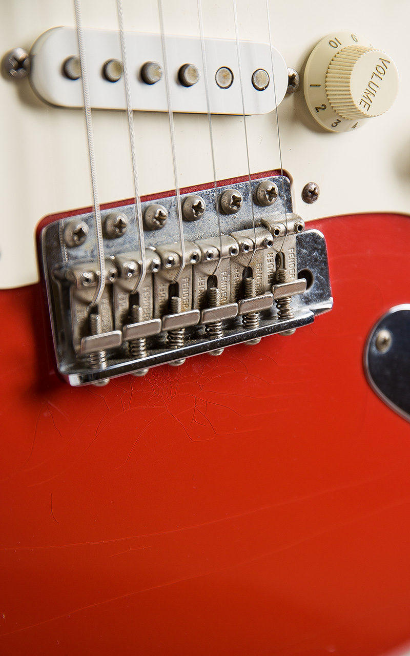 Fender Custom Shop 1956 Stratocaster Closet Classic John Cruz JCQA Fiesta Red  13