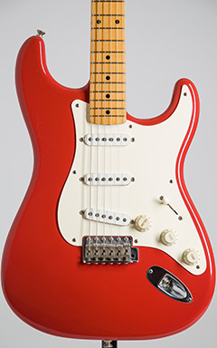 Fender Custom Shop 1956 Stratocaster Closet Classic John Cruz JCQA Fiesta Red  ボディー正面 サムネイル